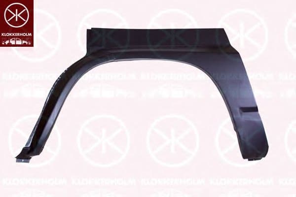 1646581 Klokkerholm Крило заднє для Nissan Patrol