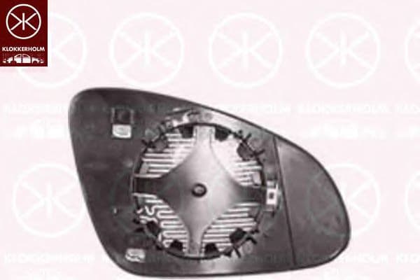 50531062 Klokkerholm Скло зовнішнього дзеркала для Opel Astra