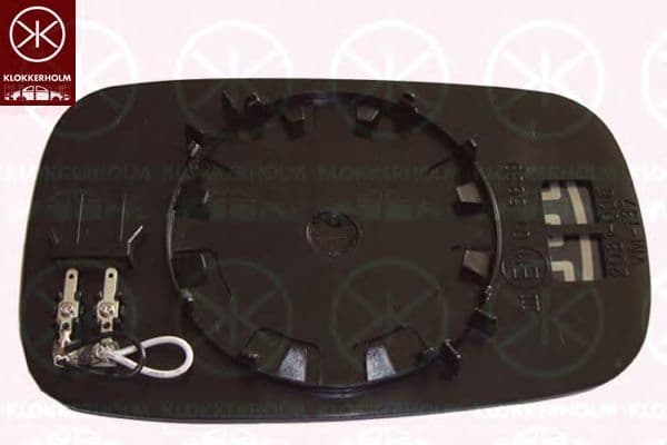 60411064 Klokkerholm Стекло наружного зеркала