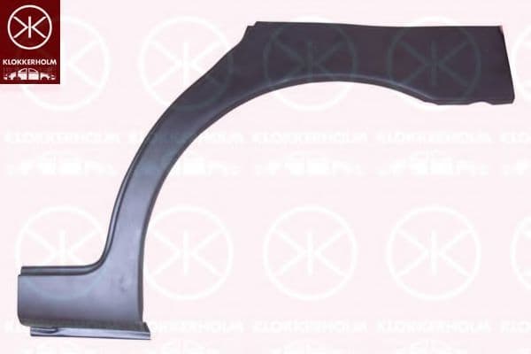 0107581 Klokkerholm Крило заднє для Alfa Romeo 156