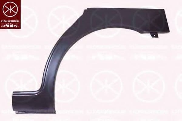 0107583 Klokkerholm Крыло заднее для Alfa Romeo 156