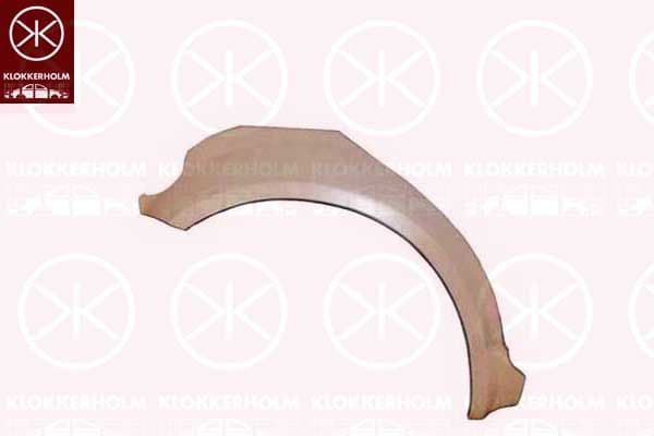 7525582 Klokkerholm Крило заднє для Skoda Superb