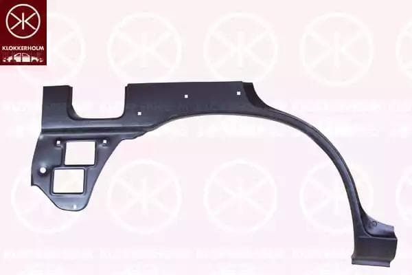 6824582 Klokkerholm Крило заднє для Suzuki Grand Vitara