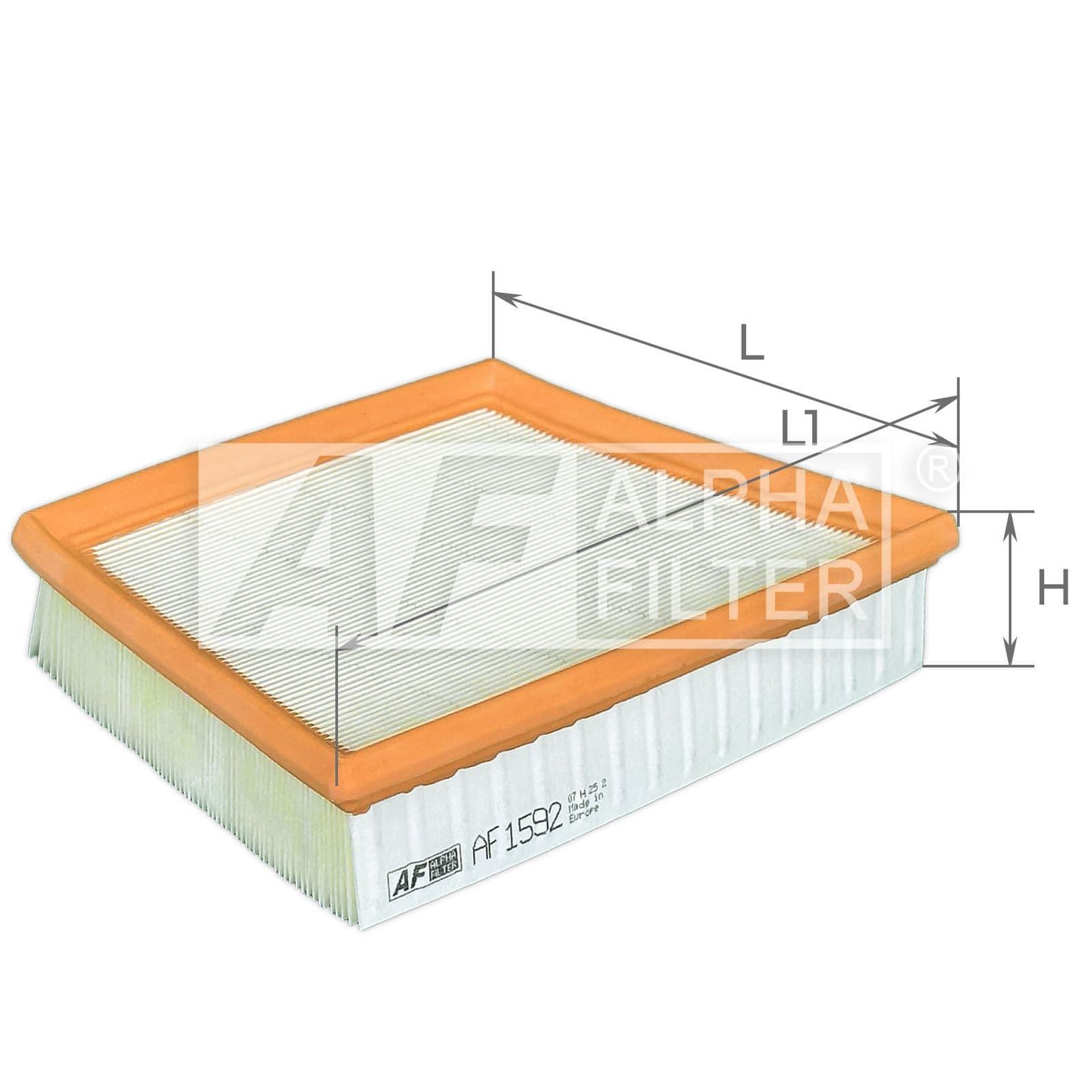 af1592 Alpha Filter Воздушный фильтр