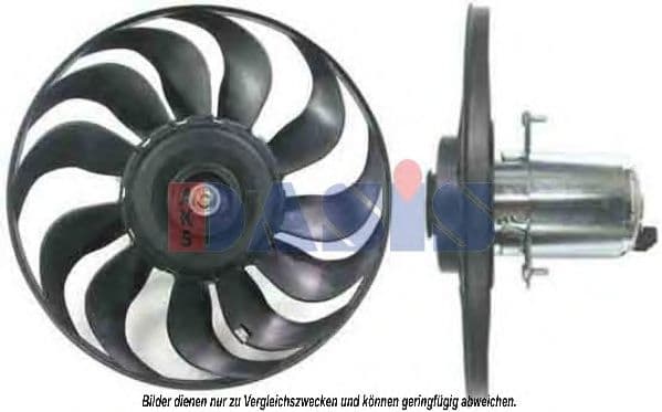 048089N Aks Dasis Вентилятор системи охолодження двигуна