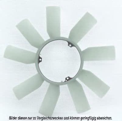 128021N Aks Dasis Крильчатка вентилятора системи охолодження двигуна