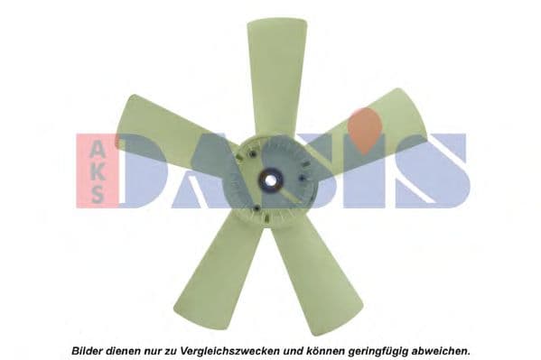 128031N Aks Dasis Крильчатка вентилятора системи охолодження двигуна