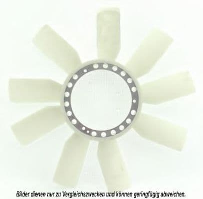 128148N Aks Dasis Крыльчатка вентилятора системы охлаждения двигателя