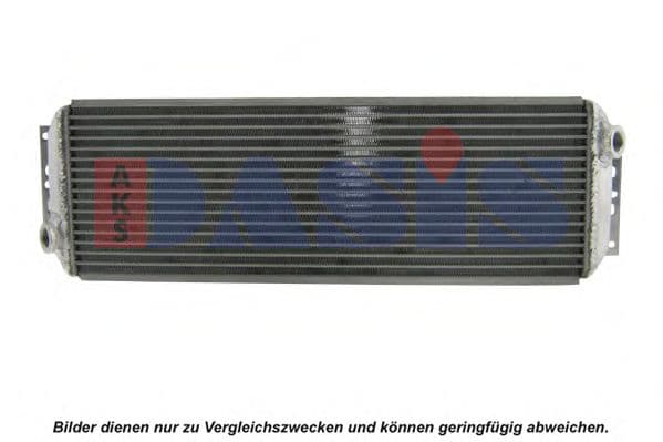 266150N Aks Dasis Оливний радіатор двигуна