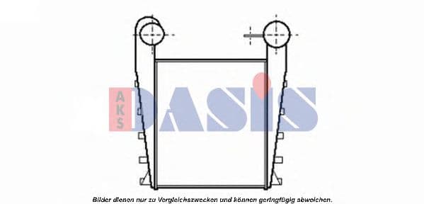397015N Aks Dasis Интеркулер
