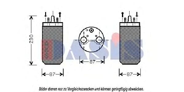 800356N Aks Dasis Осушитель кондиционера