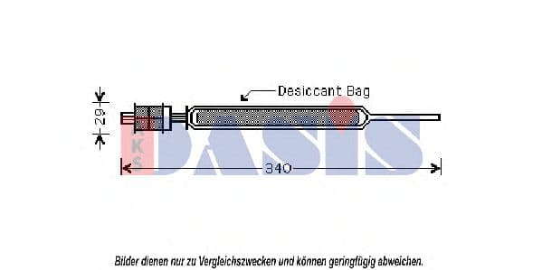 800429N Aks Dasis Осушитель кондиционера