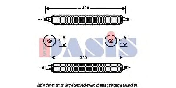 800520N Aks Dasis Осушувач кондиціонера