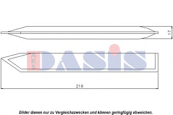 800573N Aks Dasis Осушувач кондиціонера