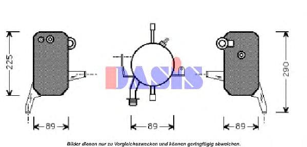 802860N Aks Dasis Осушитель кондиционера