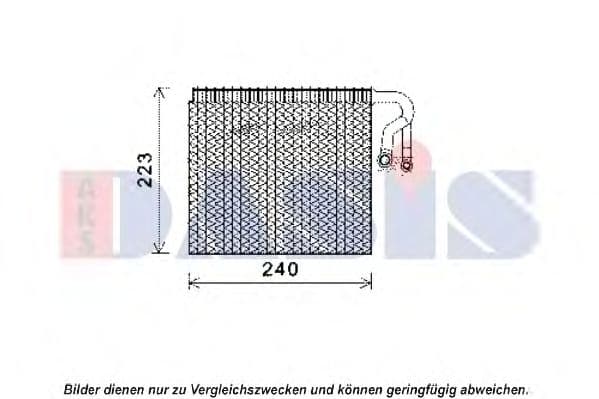 820337N Aks Dasis Испаритель кондиционера для MINI Cooper