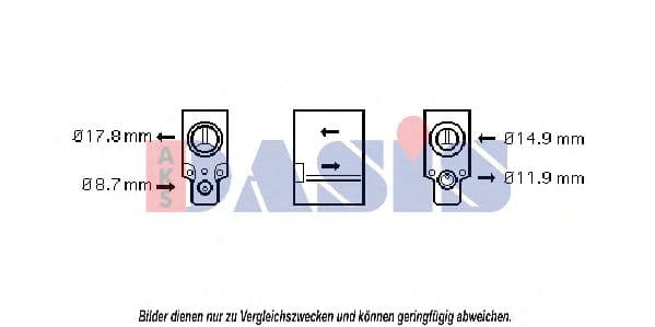 840520N Aks Dasis Розширювальний клапан кондиціонера