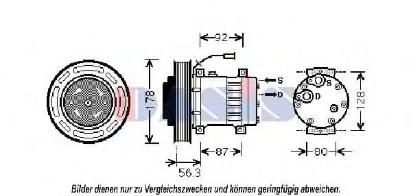 851892N Aks Dasis Компресор кондиціонера
