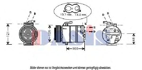 853710N Aks Dasis Компресор кондиціонера