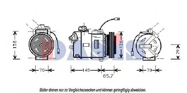 858060N Aks Dasis Компресор кондиціонера