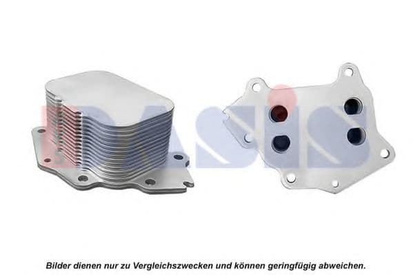 066004N Aks Dasis Оливний радіатор двигуна