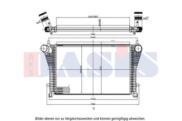 487007N Aks Dasis Интеркулер