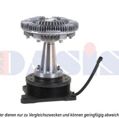 408066N Aks Dasis Віскомуфта вентилятора