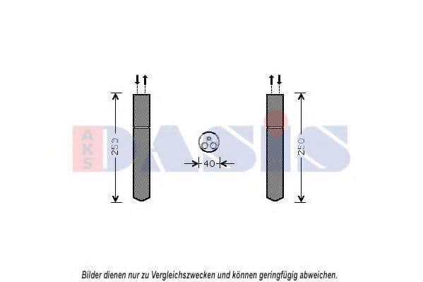 800648N Aks Dasis Осушитель кондиционера