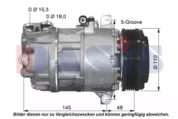 851994N Aks Dasis Компресор кондиціонера