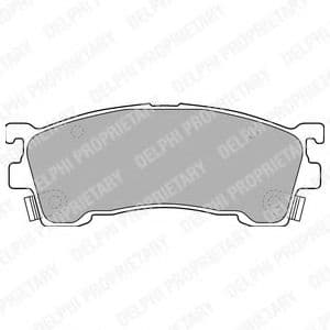 LP1518 Delphi Гальмівні колодки