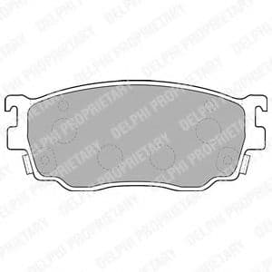 LP1527 Delphi Гальмівні колодки