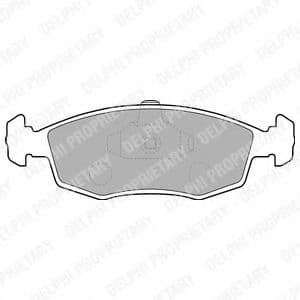 LP1549 Delphi Тормозные колодки