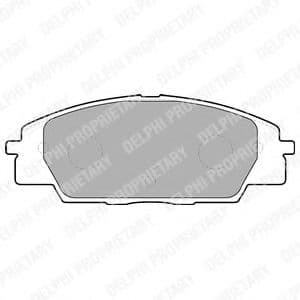 LP1559 Delphi Тормозные колодки
