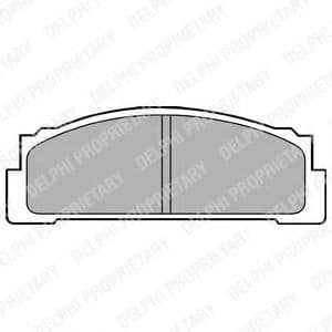 LP30 Delphi Тормозные колодки