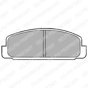 LP401 Delphi Гальмівні колодки