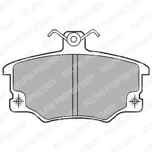 LP459 Delphi Тормозные колодки