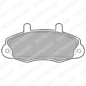 LP766 Delphi Гальмівні колодки