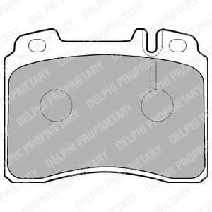 LP929 Delphi Гальмівні колодки