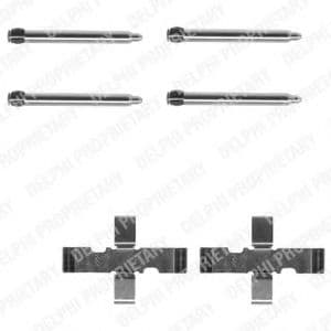 LX0095 Delphi Комплектующие дисковых тормозных колодок