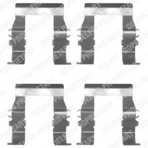 LX0171 Delphi Компоненти дискових гальмівних колодок