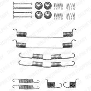 LY1204 Delphi Монтажный комплект барабанных тормозных колодок