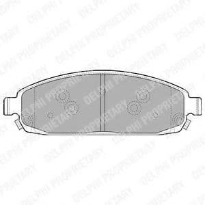 LP1931 Delphi Гальмівні колодки