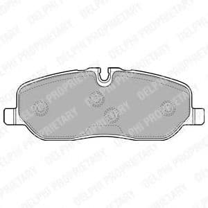 LP1935 Delphi Гальмівні колодки