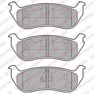 LP1859 Delphi Гальмівні колодки