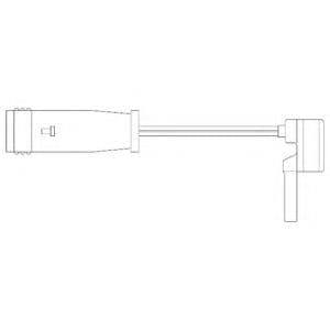 LZ0153 Delphi Датчик износа тормозных колодок