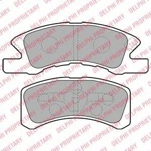 LP1918 Delphi Гальмівні колодки