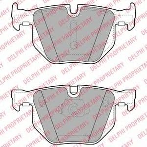 LP2068 Delphi Гальмівні колодки