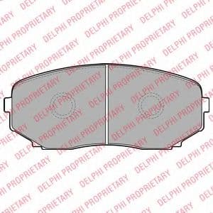 LP2098 Delphi Гальмівні колодки