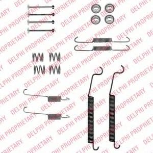LY1336 Delphi Монтажний комплект барабанних гальмівних колодок