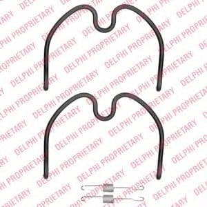 LY1349 Delphi Монтажный комплект барабанных тормозных колодок